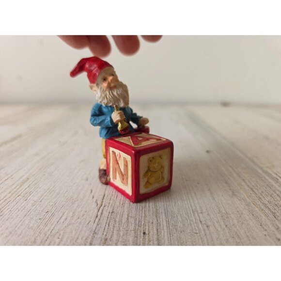 Vintage elf black painting toy figurine village Xmas decor - Picture 5 of 8